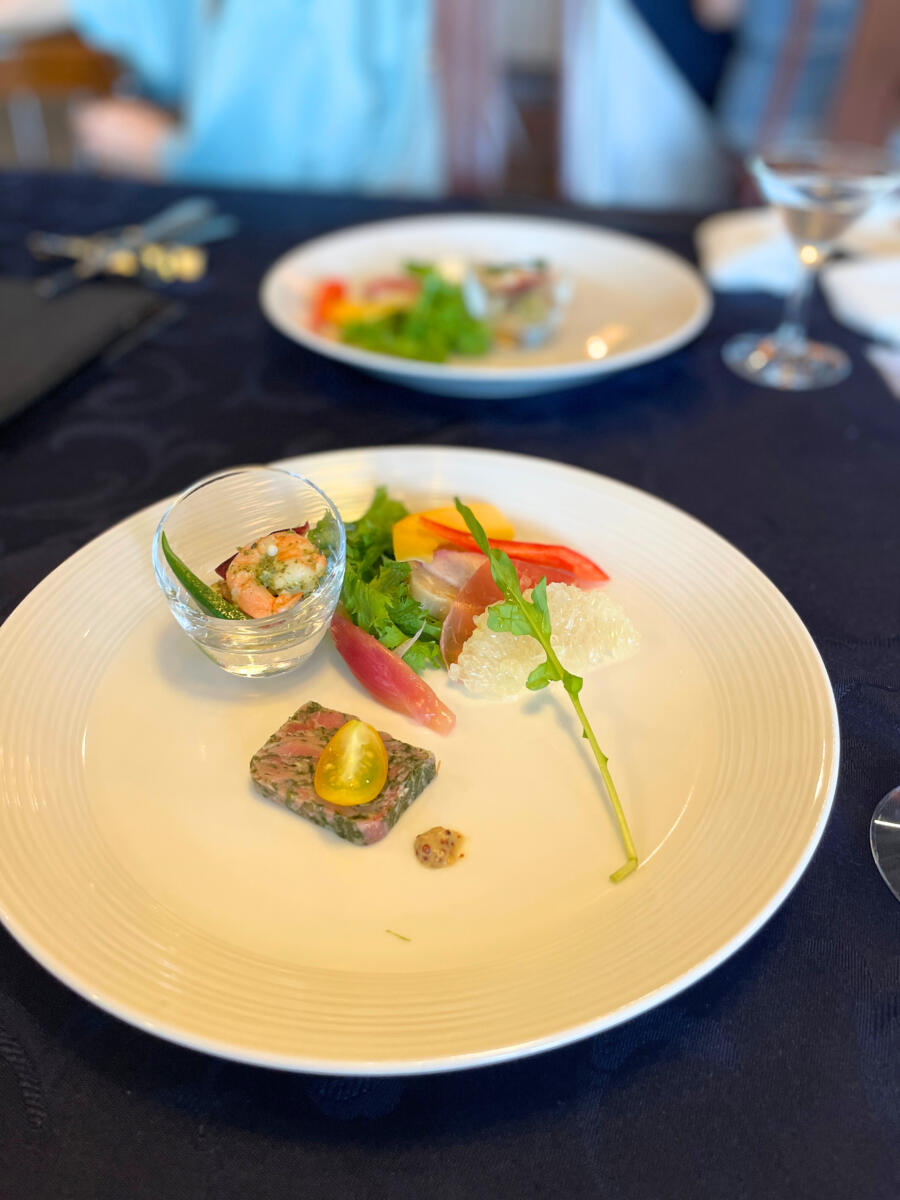 ウェルネスの森 那須の夕食コース 前菜