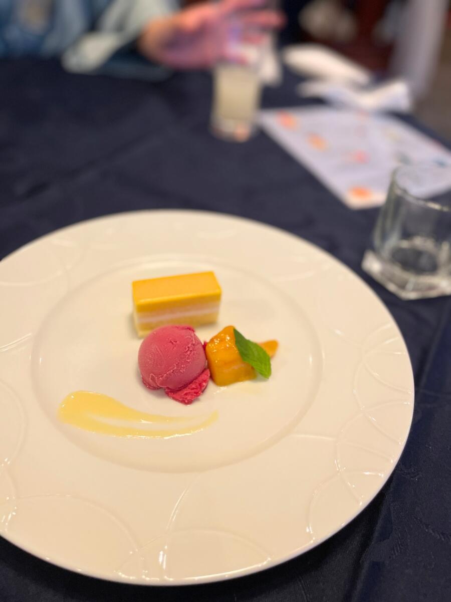 ウェルネスの森 那須の夕食コース デザート